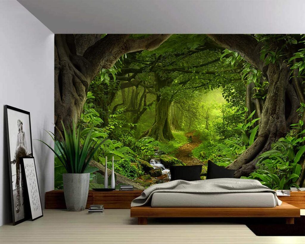 Mural Dinding Enchanted Forest Via Ubuy.co .id 1024x819, Design Authority